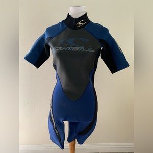 O’NIELL WOMEN'S REACTOR-2 2MM BACK ZIP S/S SPRING WETSUIT